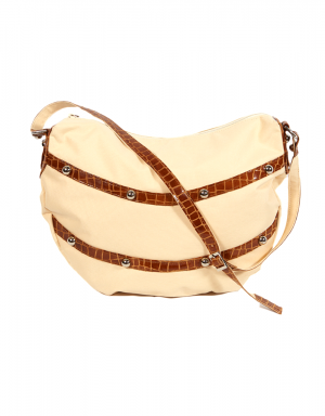 Joan Gdasi Designs_Creme Sag Bag Front