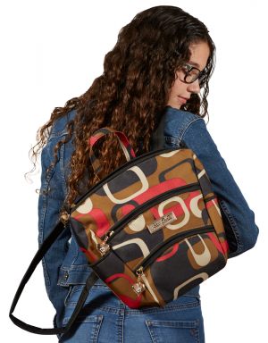 Joan Gdasi Designs_Flaming Bold Backpack Model