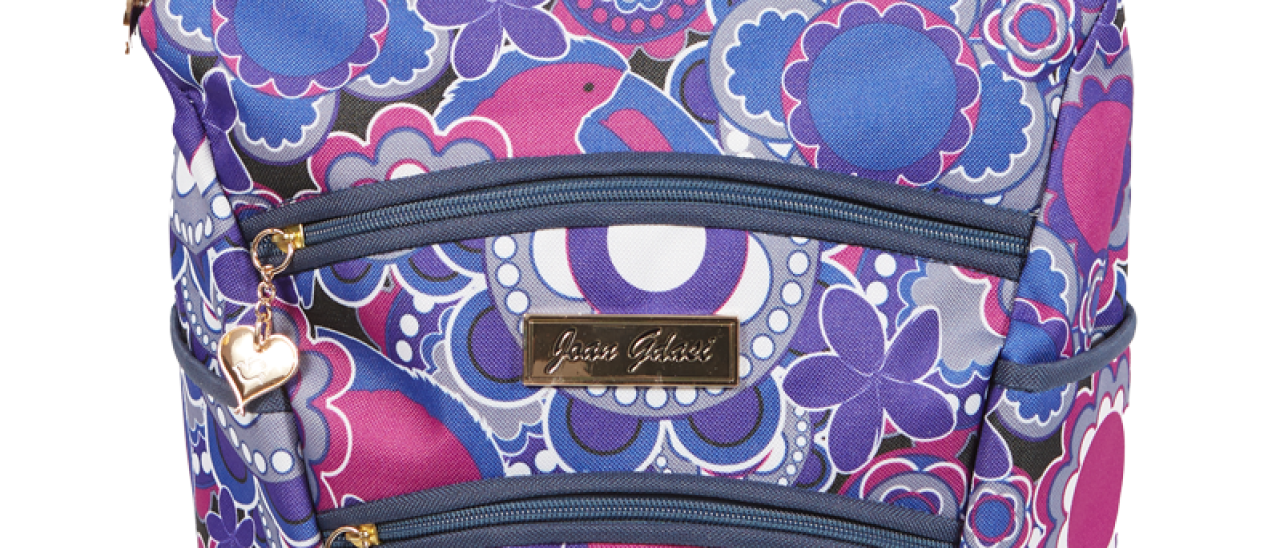 Joan Gdasi Designs_Purple Amethyst Backpack Front View