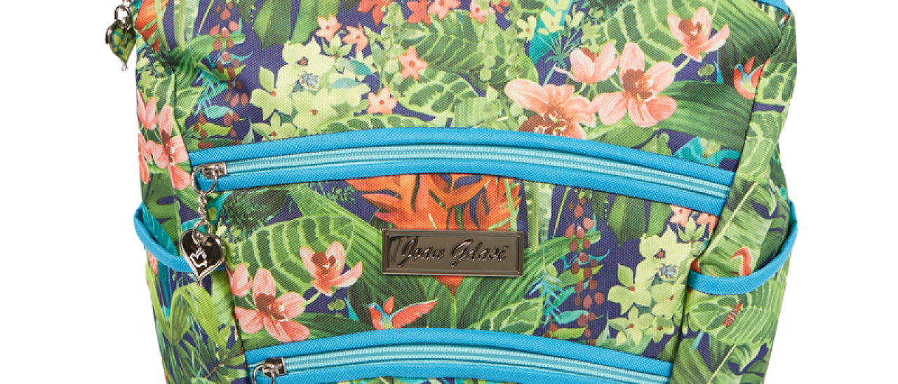 Joan Gdasi Designs_Rain Forrest Backpack Front View